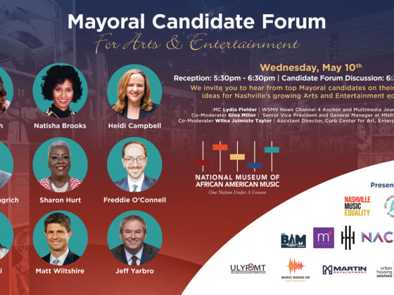 Digital Poster for Nashville Mayoral Form