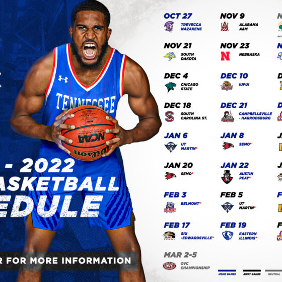 TSU Men's Basketball Schedule Release