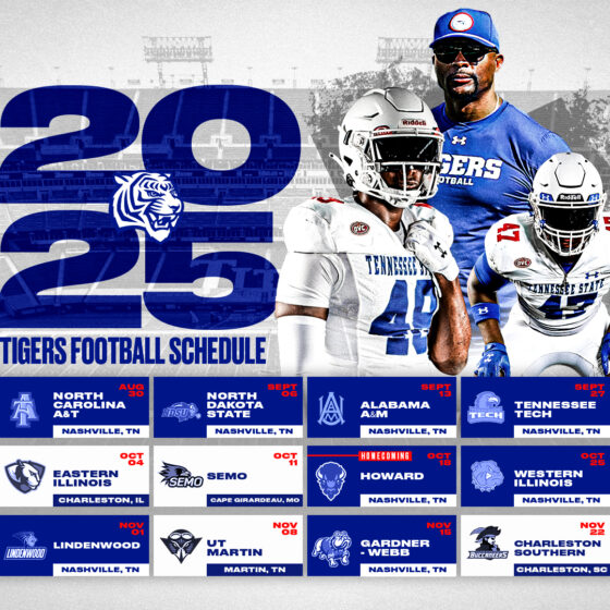 Tennessee State University Football Schedule 2025